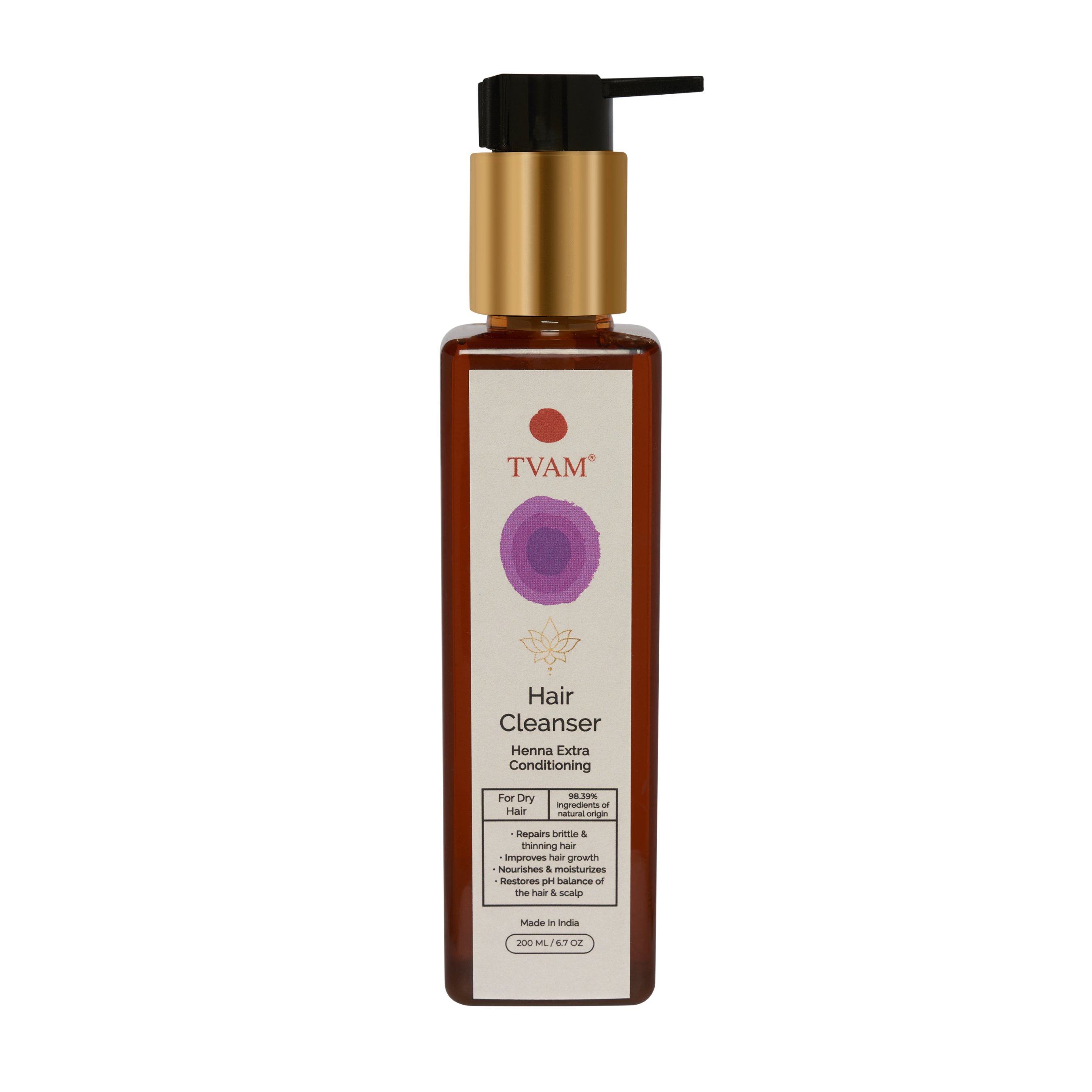 Nourishing Hair Cleanser - Henna Extra Conditioning For Dry Hair