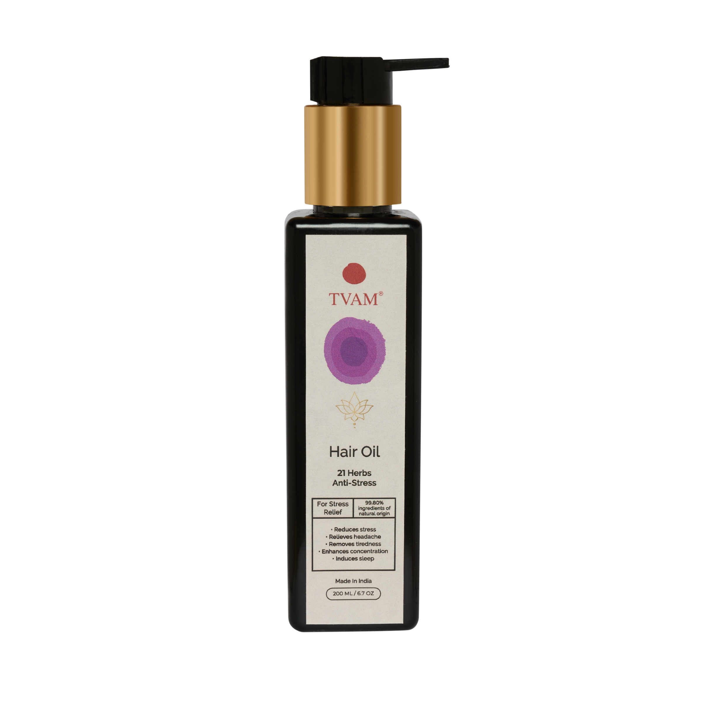 21 herbs Anti Stress Hair Oil
