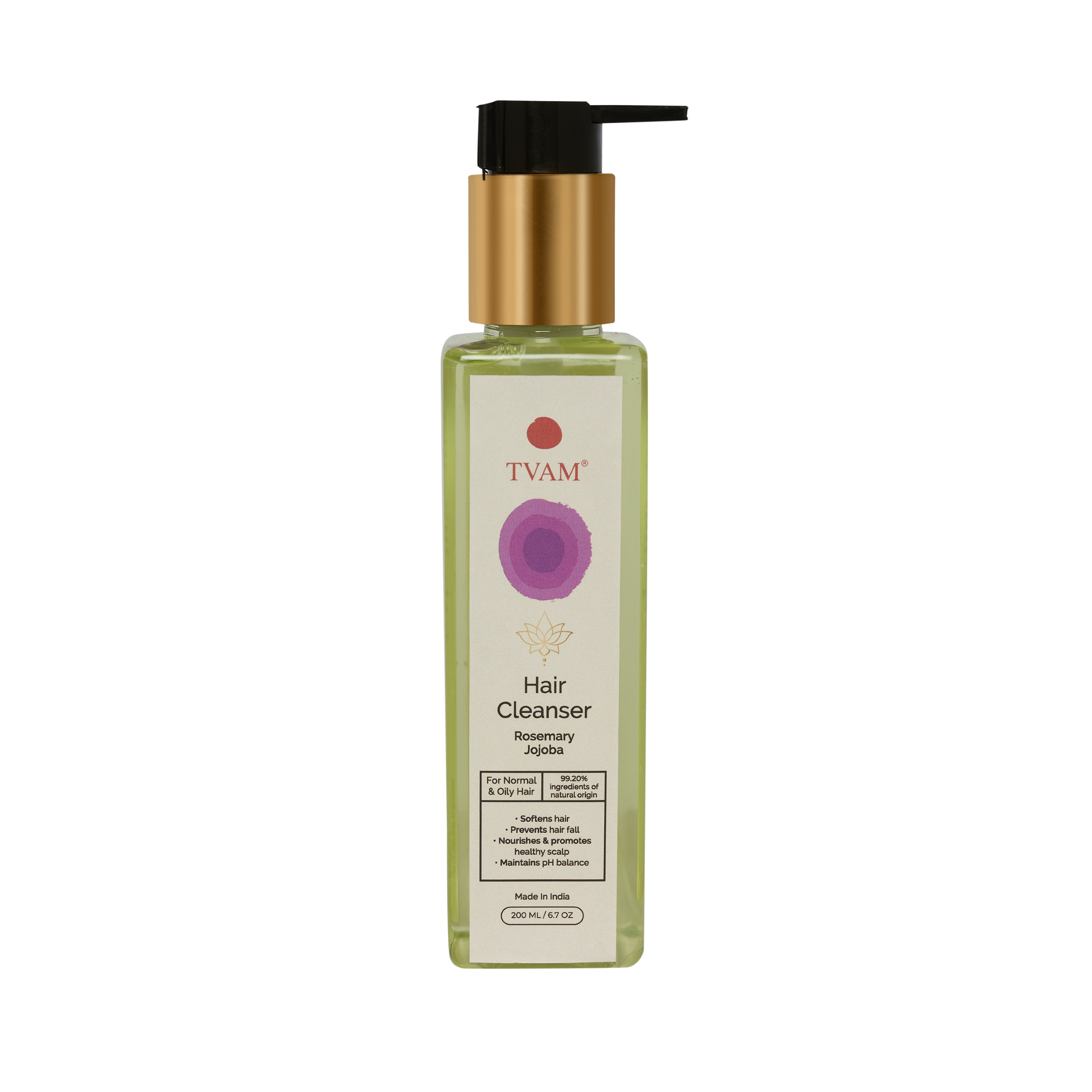 Hair Cleanser - Rosemary & Jojoba - Normal & Oily Hair