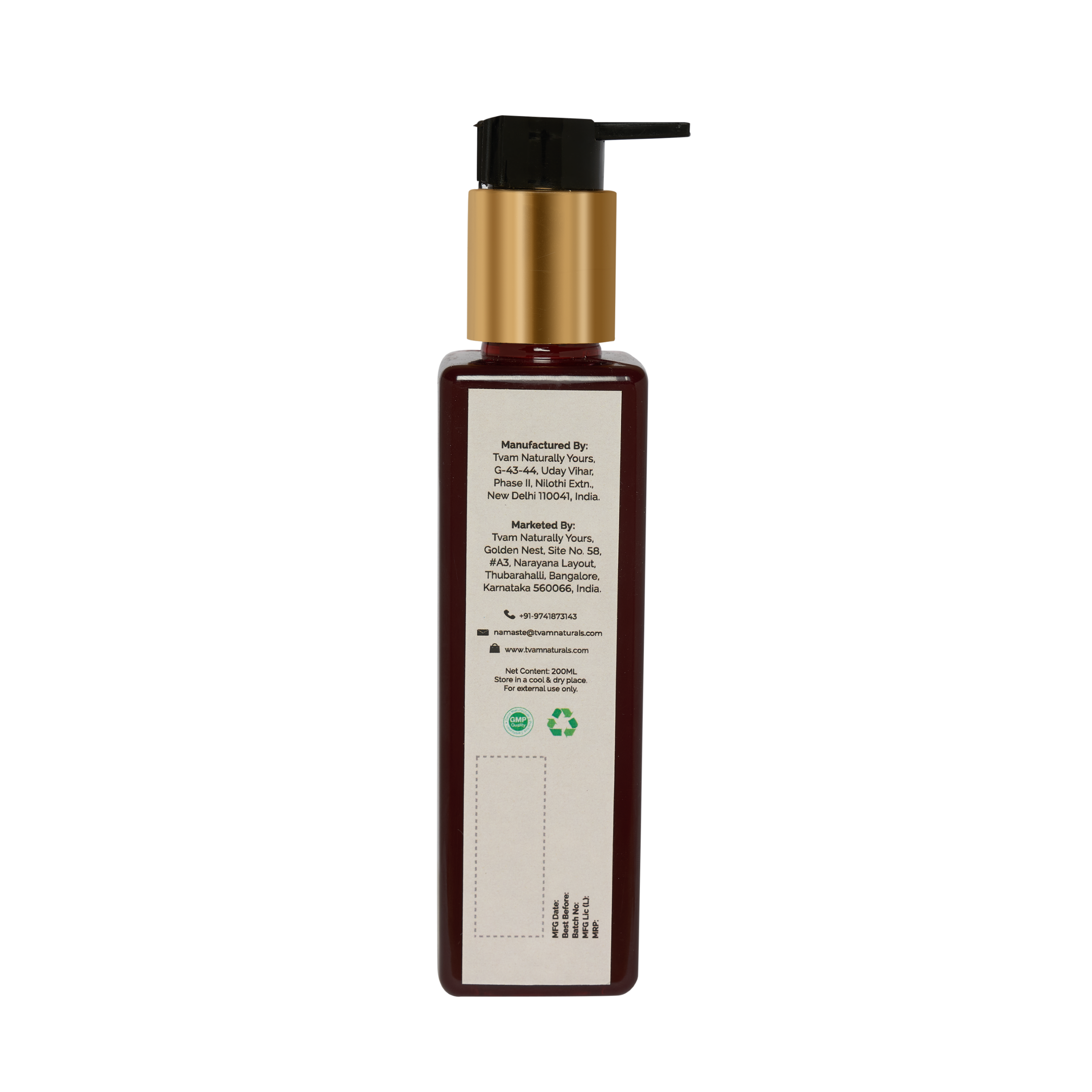 All Natural Face Wash - Pomegranate & Honey for Normal & Sensitive Skin