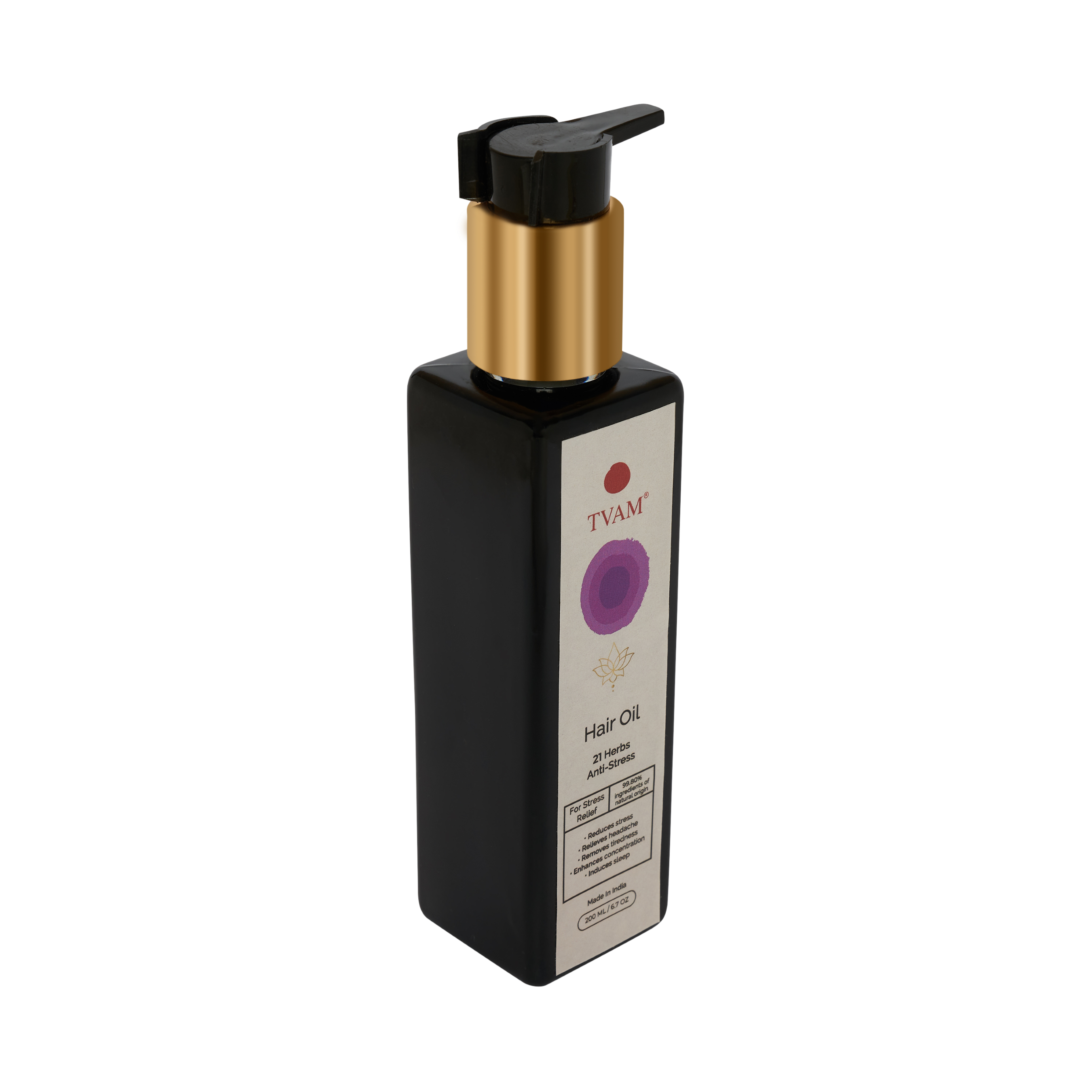 21 herbs Anti Stress Hair Oil