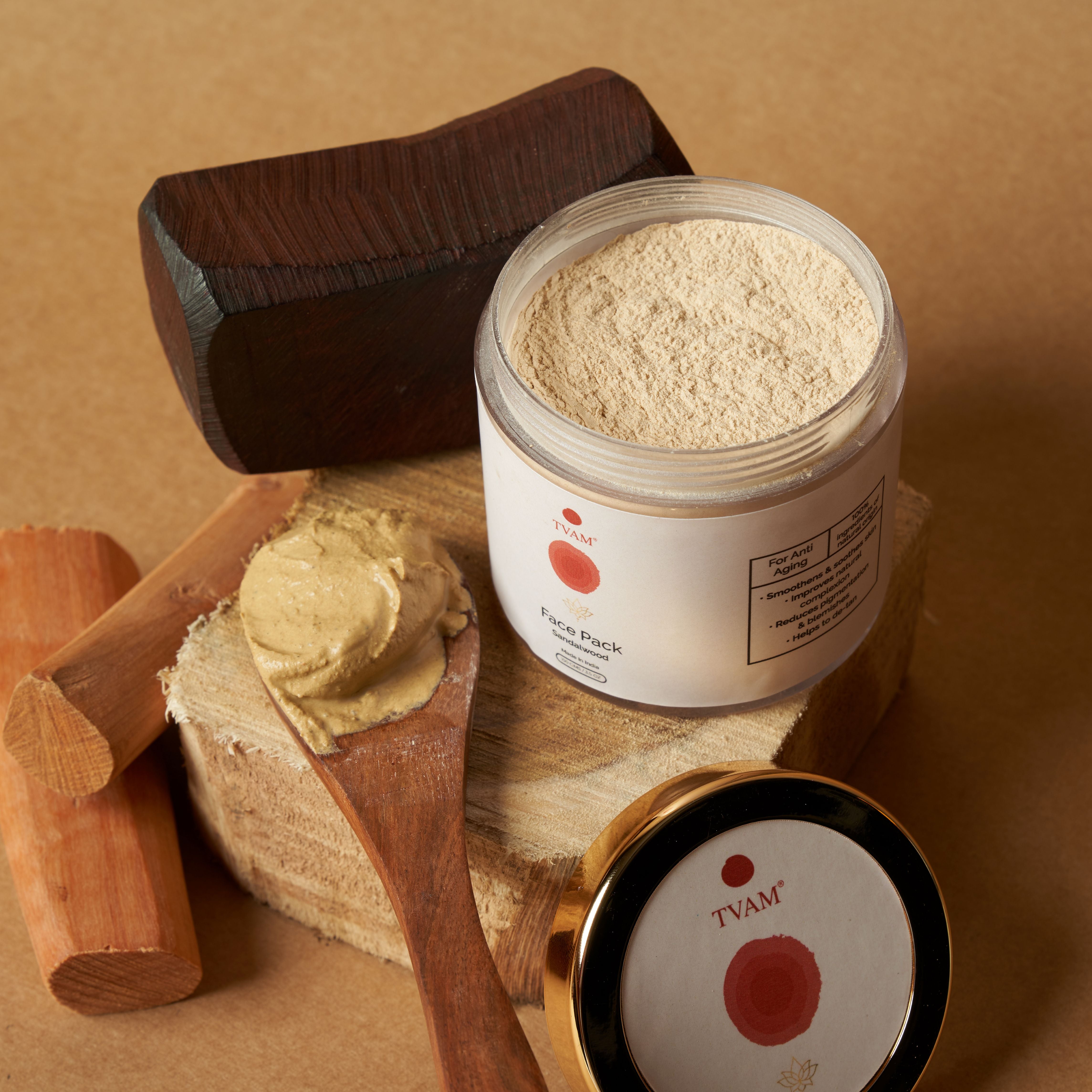 Sandalwood - All Natural Face Pack