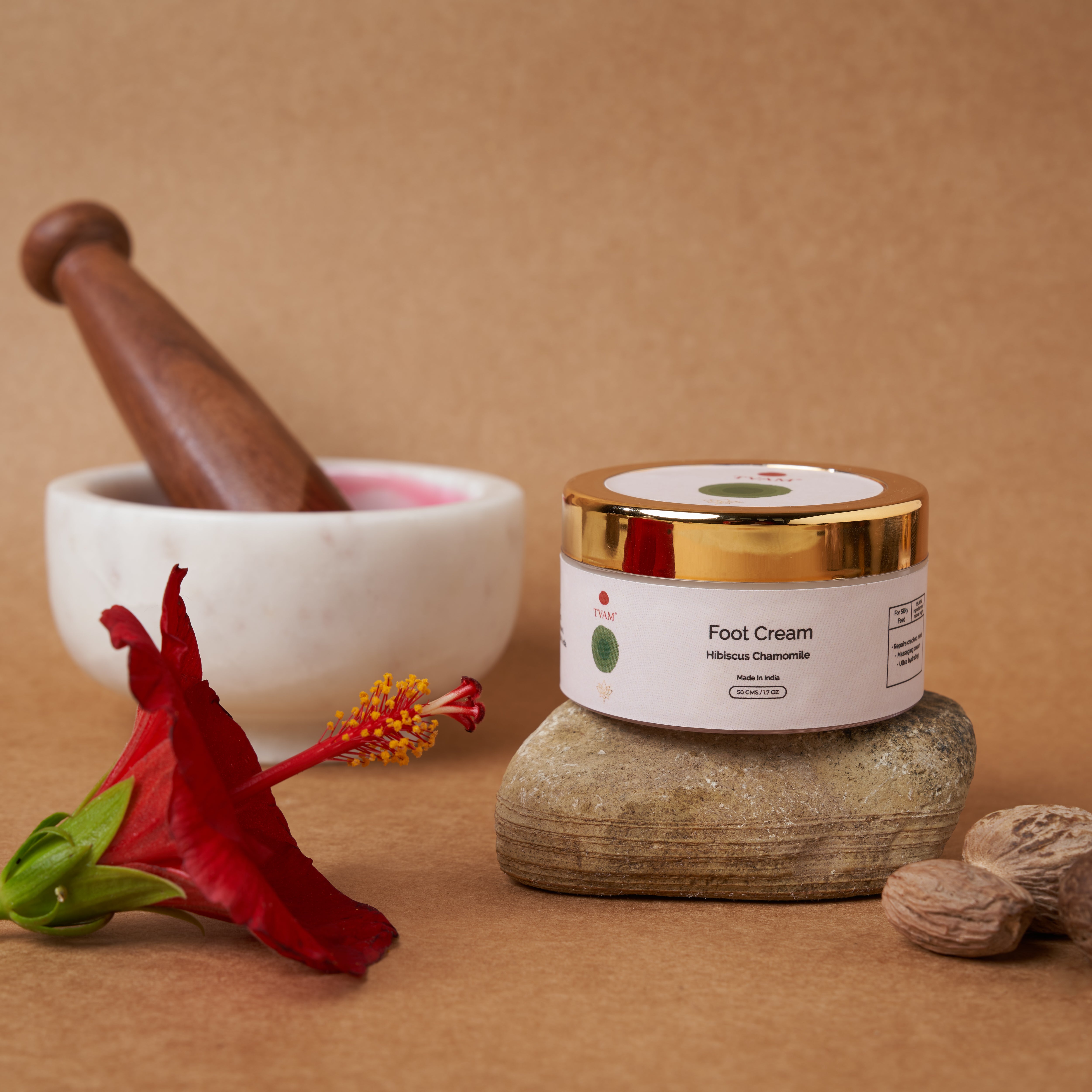 Foot Cream- Hibiscus Chamomile