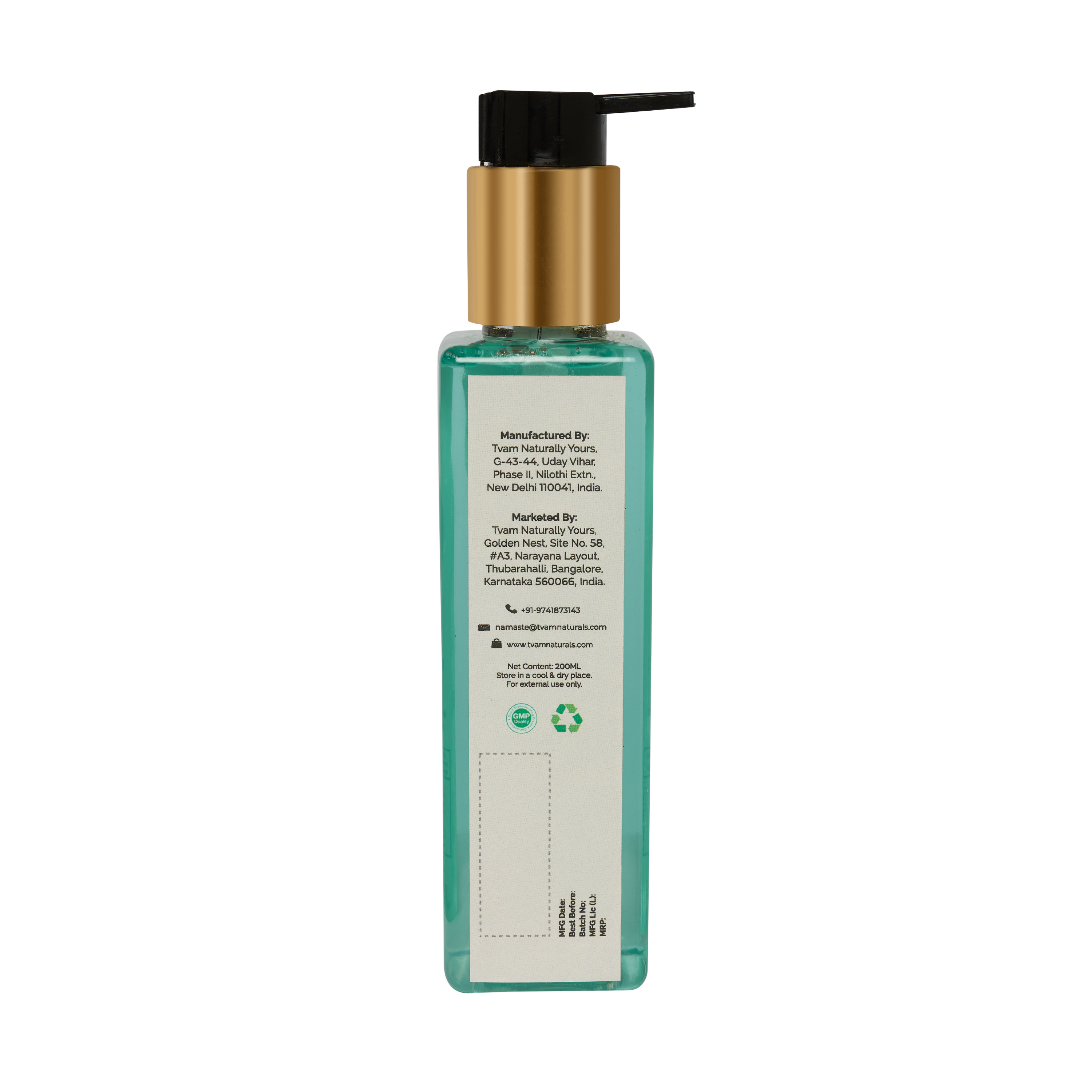 Organic Aromatherapy Shower Gel - Patchouli Vetiver Cedarwood