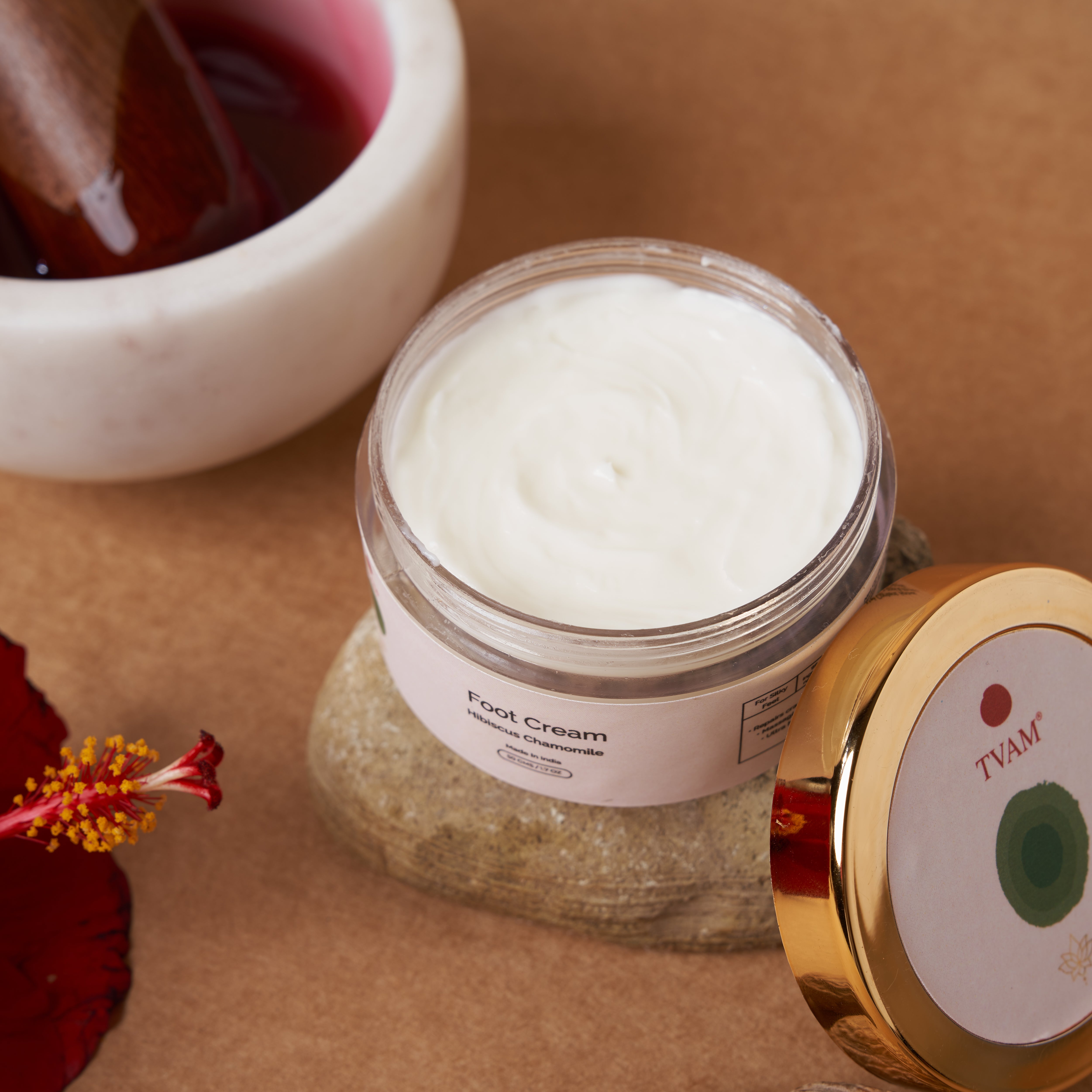 Foot Cream- Hibiscus Chamomile