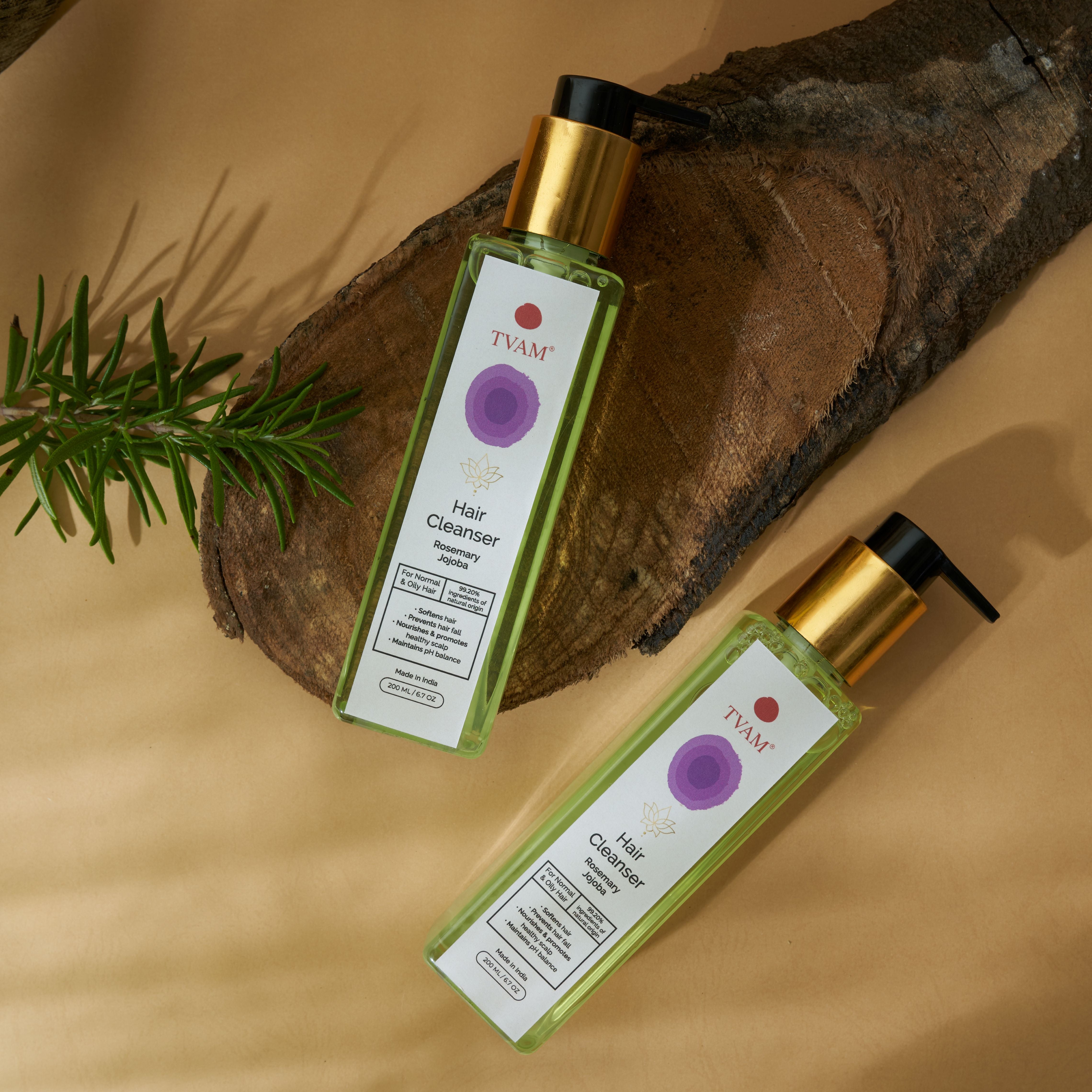 Hair Cleanser - Rosemary & Jojoba - Normal & Oily Hair