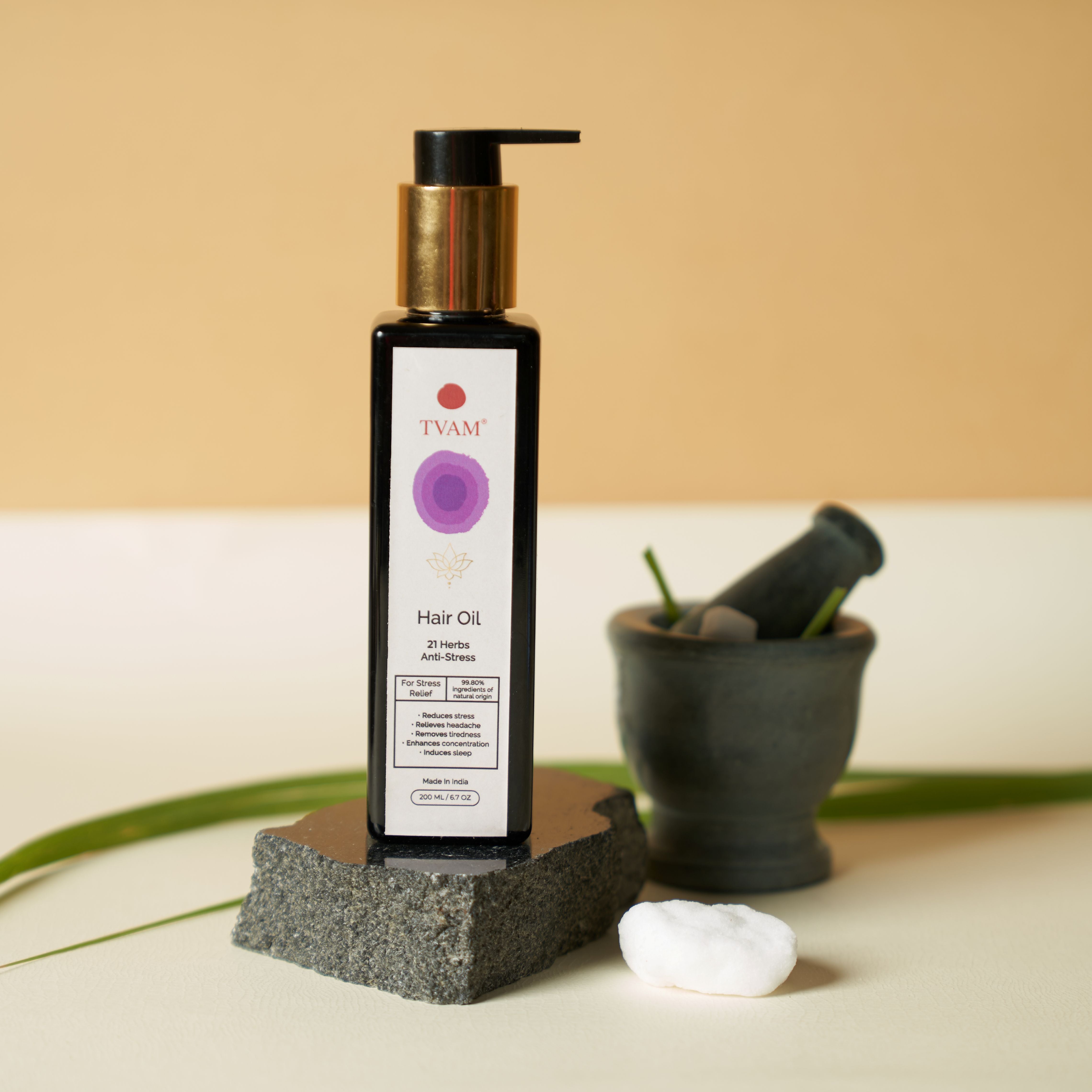 21 herbs Anti Stress Hair Oil