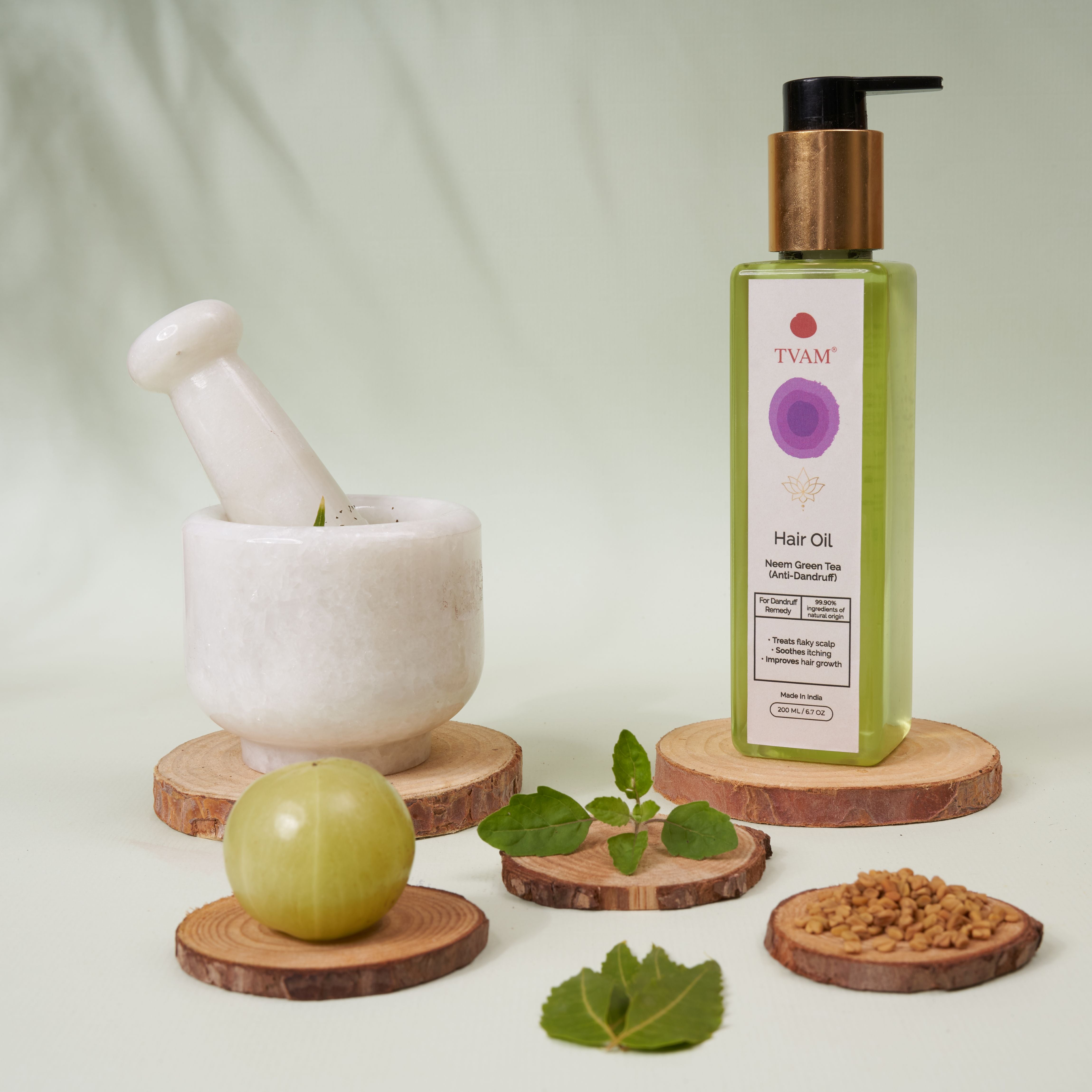 Neem & Green Tea Anti-Dandruff Hair Oil